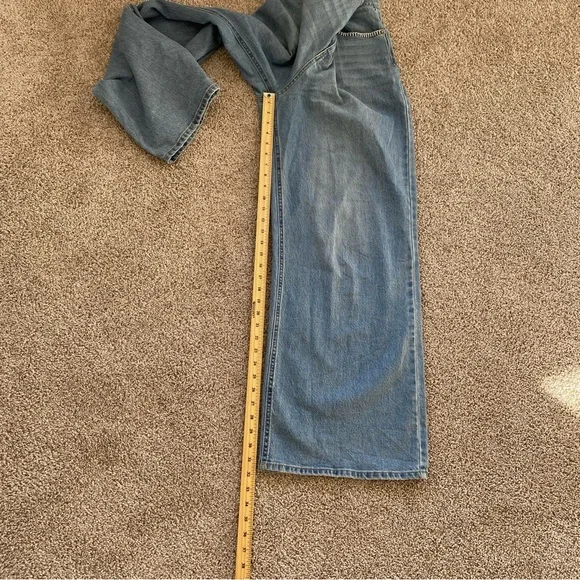 Scotch & Soda The Daze Wide Leg High Rise Jeans Blue Sz 32 - Picture 11 of 12